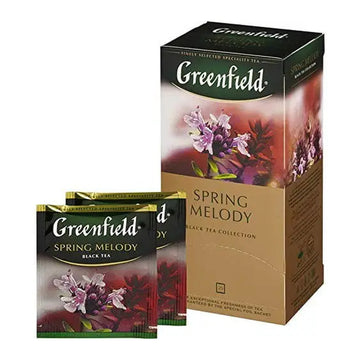 Greenfield Spring Melody Black Tea Bags, 25 bags