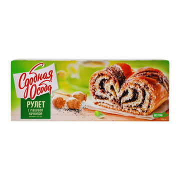 Cheremushki Poppy Seed Roll, 400g