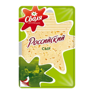 Svalya Rossiyskiy Sliced Cheese, 150g