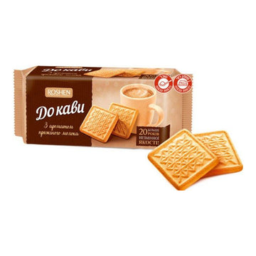 Roshen For Coffee Baked Milk Cookies, 185g