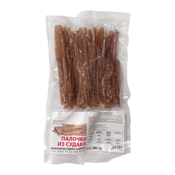 Bakreu Dried Pike Perch Jerky (Sudak), 200g