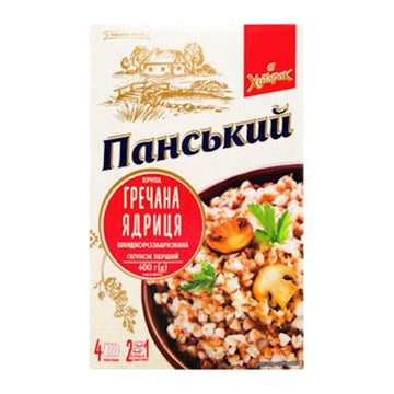 Hutorok Panskiy Buckwheat 4 x 100g (400g)
