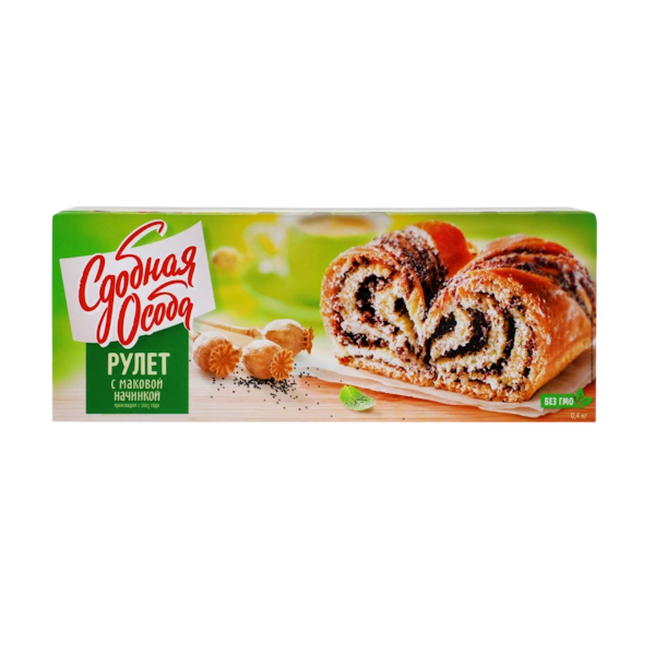 Cheremushki Poppy Seed Roll, 400g image