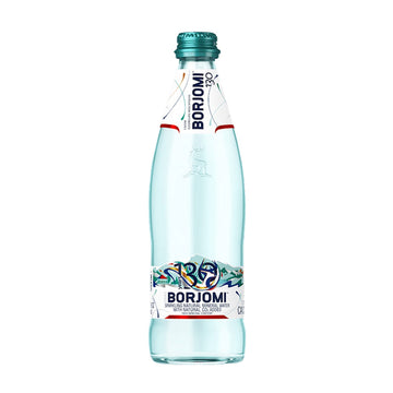 Borjomi Mineral Water Glass Bottle, 500ml