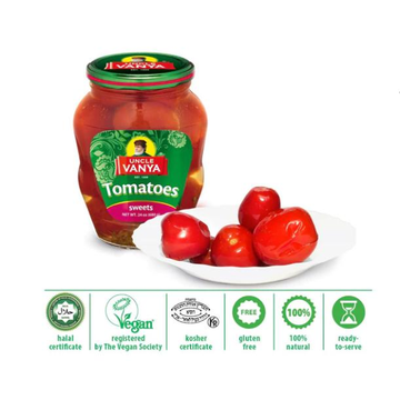 Uncle Vanya Sweet Whole Marinated Tomatoes, 680g image