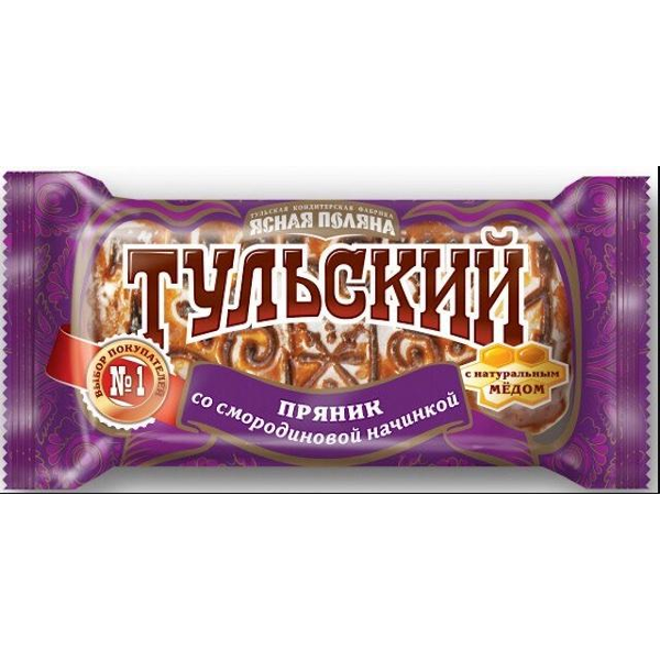 Tul'skiy Black Currant Gingerbread Cookies, 140g image