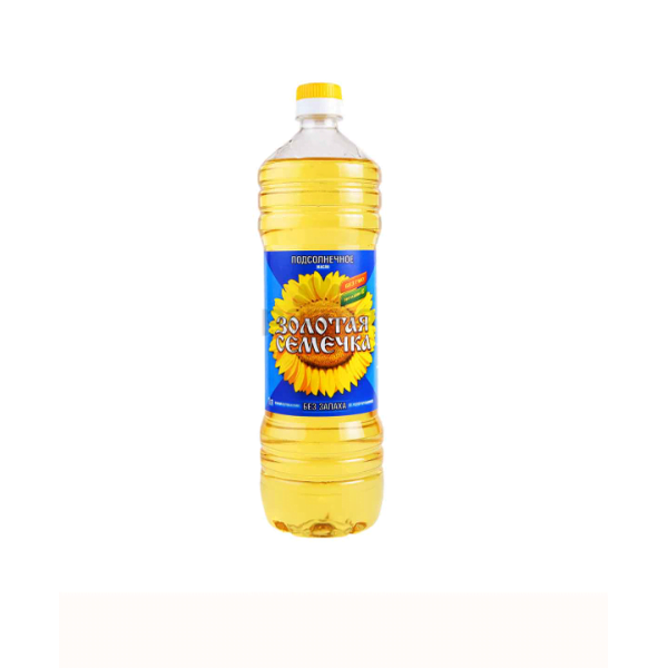 Zolotaya Semechka Refined Sunflower Oil, 1L image
