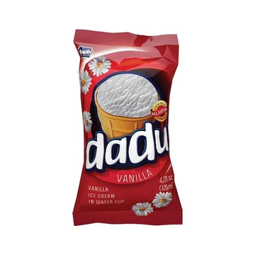 Dadu Vanilla Ice Cream Wafer Cup, 125ml image