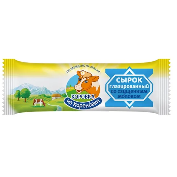 Korovka iz Korenovki Condensed Milk Cottage Cheese Bar, 40g image