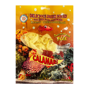 Salted & Smoked Calamari Jerky, 65g image