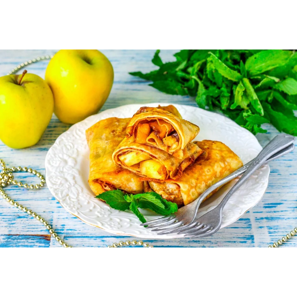 LetMeCook Caramelized Apple Blini (Crepes), Prepacked image