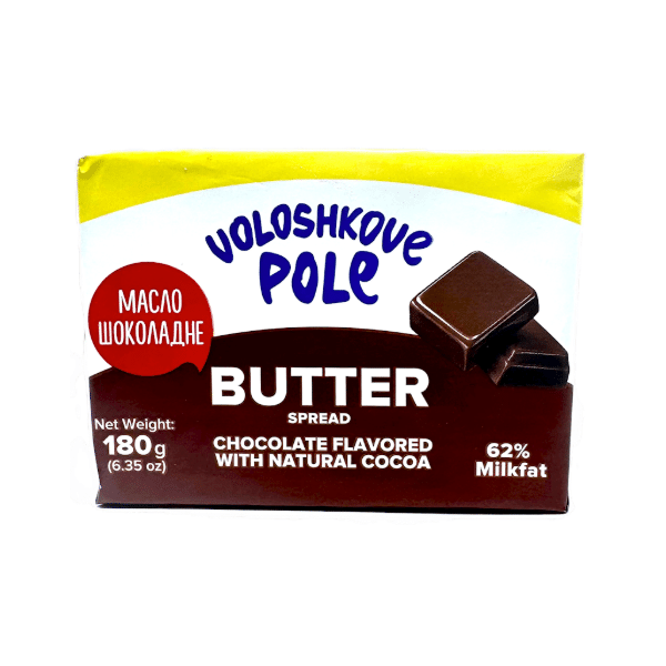 Voloshkove Pole Chocolate Cocoa Butter 62%, 180g image