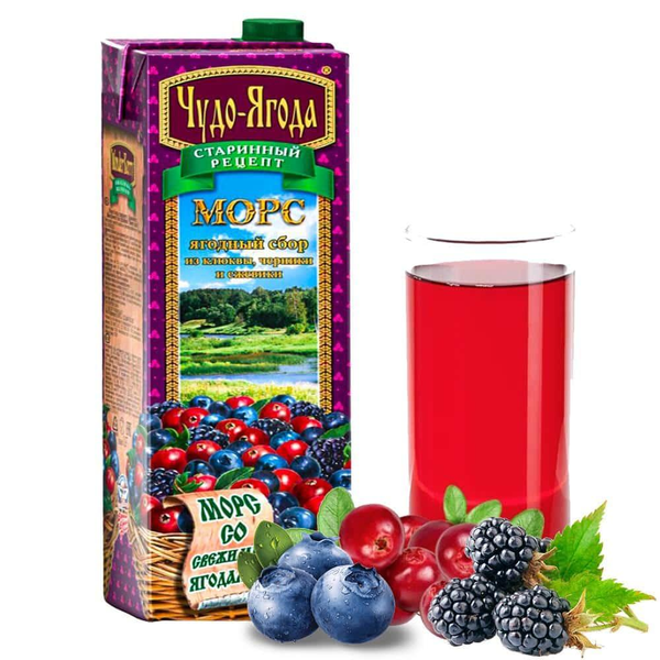 Chudo-Yagoda Berry Mix Mors, 970ml image