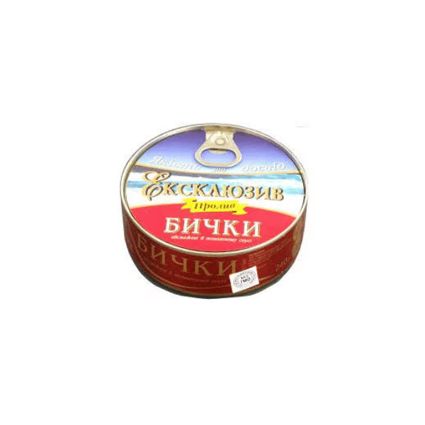 Krymskiy Retsept Bichki Goby Fish in Tomato Sauce, 230g image