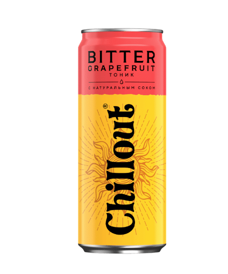 Chernogolovka Chillout Bitter Grapefruit Drink, 330ml image