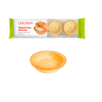 Lekotna Crusty Tenderness Tartlets, 138g, 16 pcs image