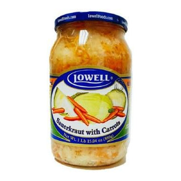 Lowell Sauerkraut with Carrot, 900g