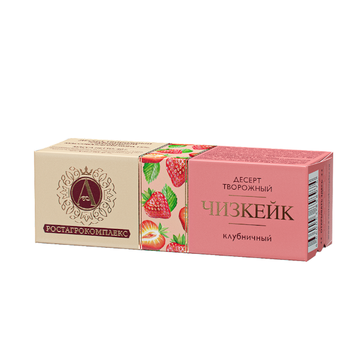 Aleksandrov Strawberry Cheesecake Cheese Bar 15%, 40g image