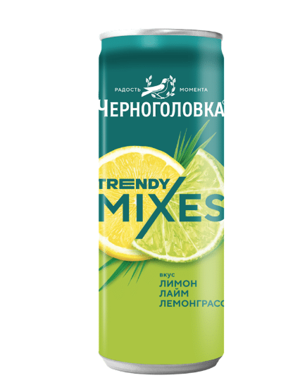 Chernogolovka Lemon-Lime-Lemongrass Drink, 330ml image