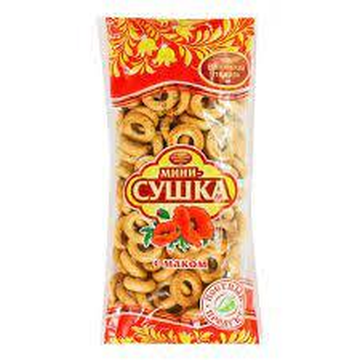 Mini Sushka Bread Rings Poppy Seed, 180g image