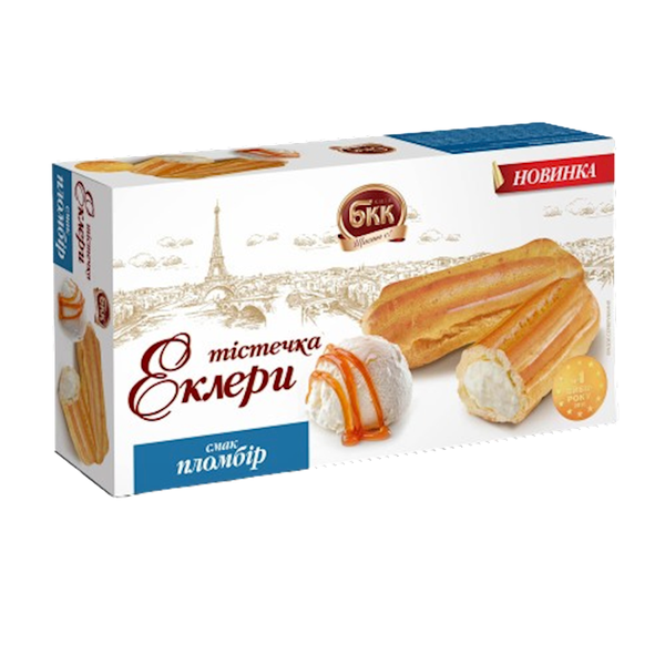 BKK Vanilla Eclairs Plombir, 240g image