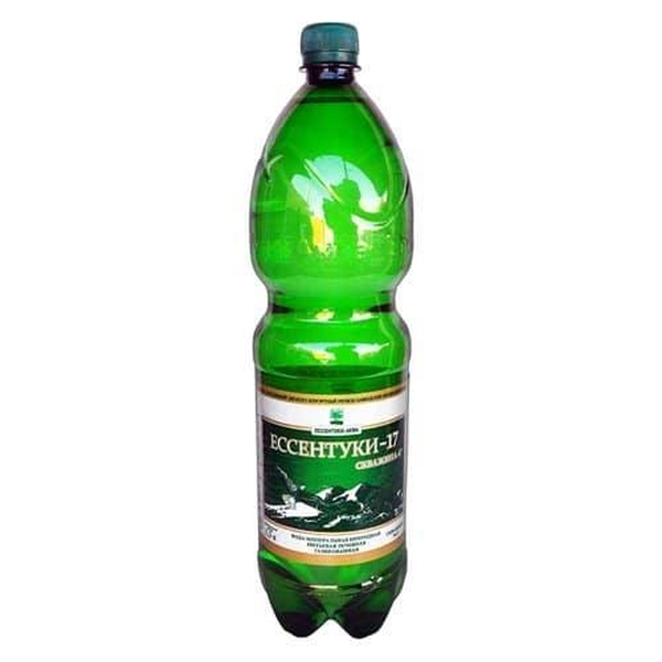 Essentuki #17 Sparkling Mineral Water Plastic Bottle, 750ml image