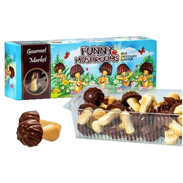 Choco Funny Mushroom Biscuits, 170g image