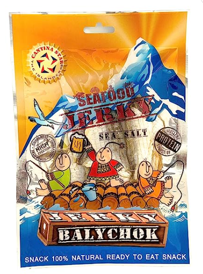 Balychok Striped Dried Fish Jerky, 90g image