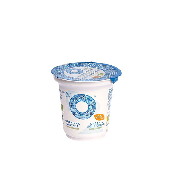 Organic Milk Sour Cream Thermostatic, 250g image