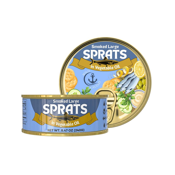 Banga Smoked Sprats in Oil, 240g image
