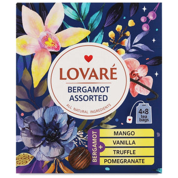 Lovare Assorted Bergamot Tea 32Bags, 64g