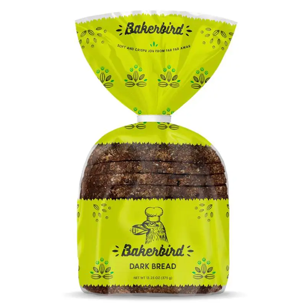 Bakerbird Dark Sliced Bread, 375g image