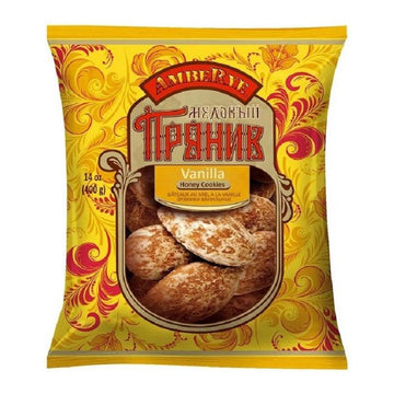 Amberye Vanilla & Honey Gingerbread Cookies, 400g