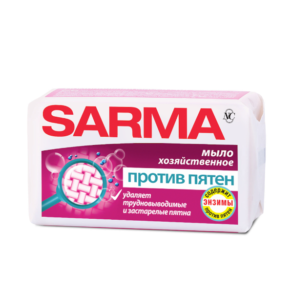 Sarma Nevskaya Kosmetika Stain-Removing Laundry Soap, 140g image