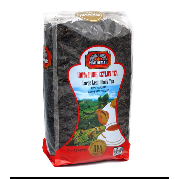 Marhumar Pure Ceylon Loose Leaf Black Tea, 500g image
