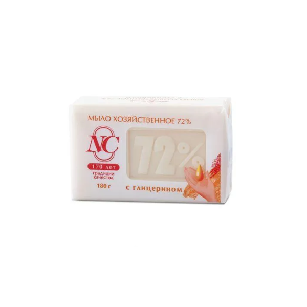 Hozyaystvennoe Laundry Soap with Glycerol, 180g image