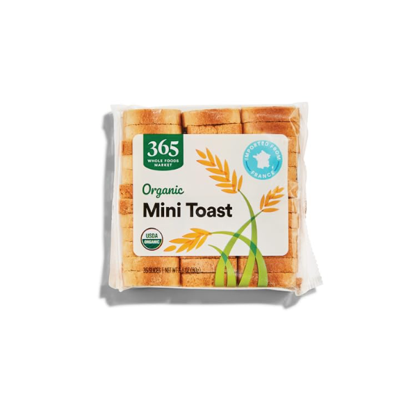 Organik Mini Toast 36 Slices, 80g image