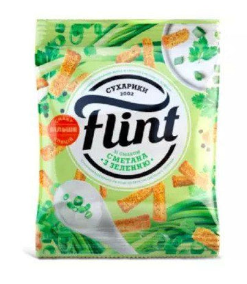 Flint Sour Cream & Herbs Wheat-Rye Crisps, 110g