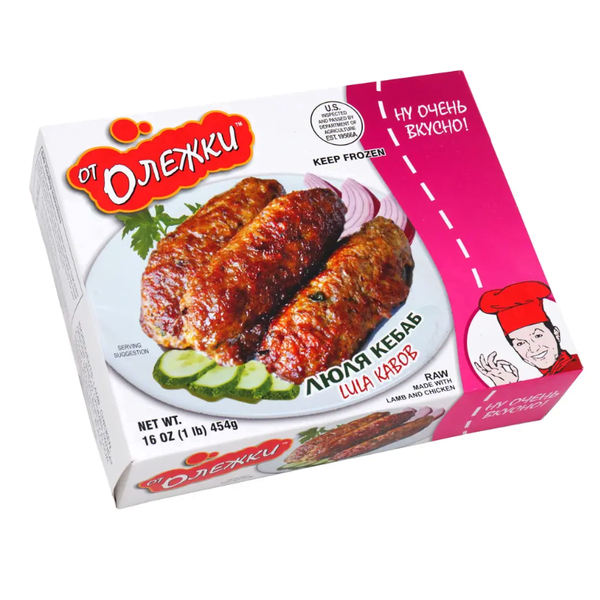 Ot Olejki Lula Kebab Pre-Cooked Lamb & Chicken, 454g image