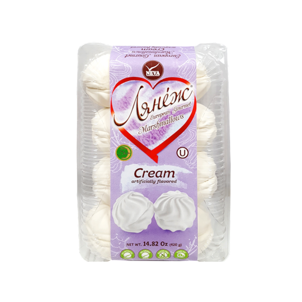 Neva La Neige Creamy Delight Marshmallow, 420g image