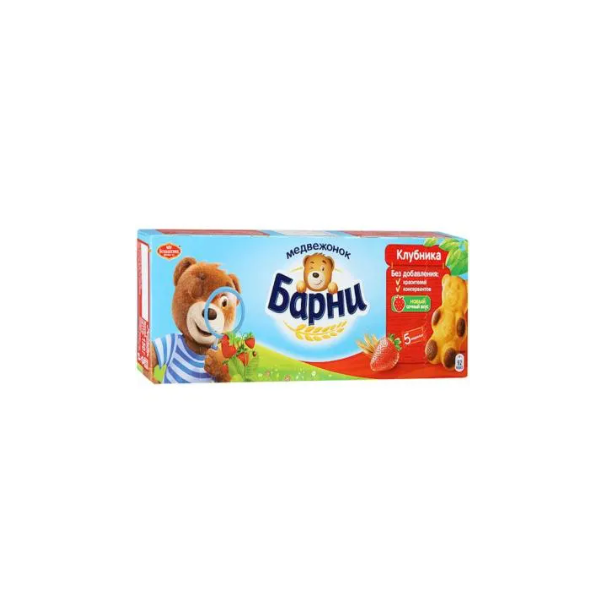 Barni Strawberry Biscuit, 150g image