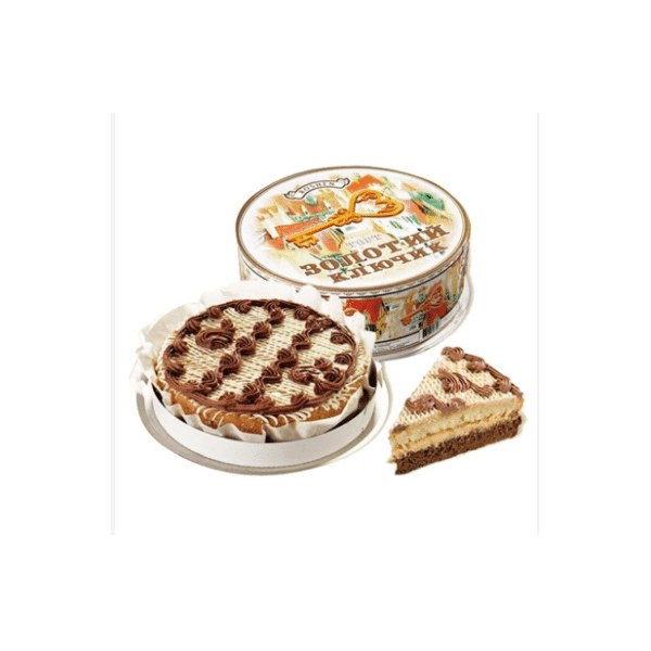 Roshen Golden Key Cake, 850g image