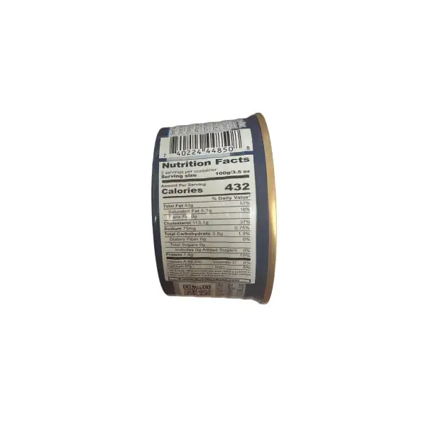 Icelandic Canned Cod Liver, 190g image