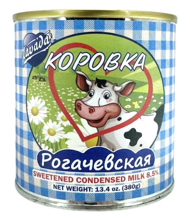 Lavada Rogachevskaya Condensed Milk 8.5%, 380g image