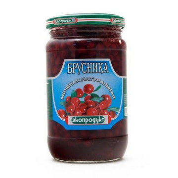 Ekoproduct Soaked Lingonberries (Mochennaya Brusnika), 340g image