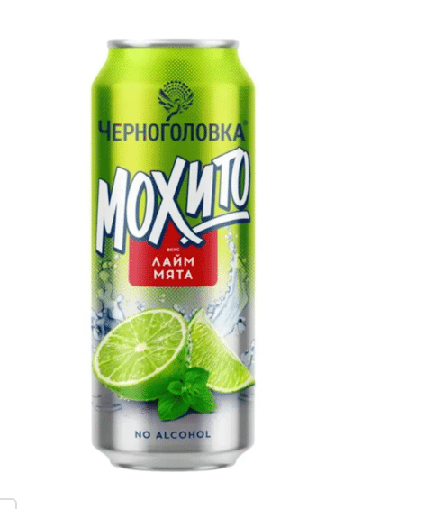 Chernogolovka Mojito Berry Lime & Mint Soft Drink, 450ml image