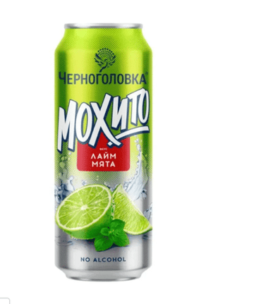 Chernogolovka Mojito Berry Lime & Mint Soft Drink, 450ml image
