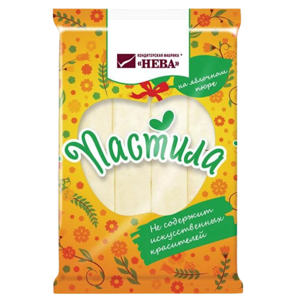 Neva White & Pink Fruit Confection (Pastila), 200g image