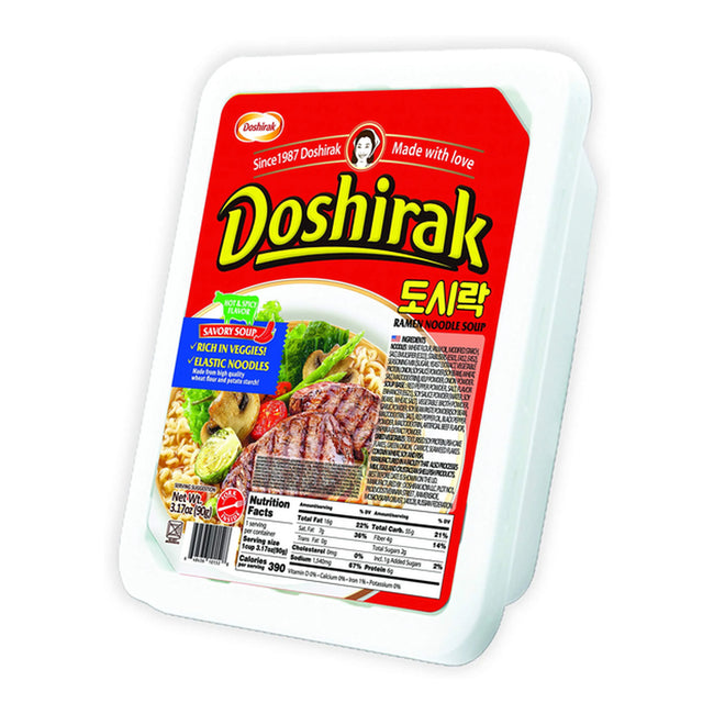 Doshirak Beef Noodle Soup, 90g