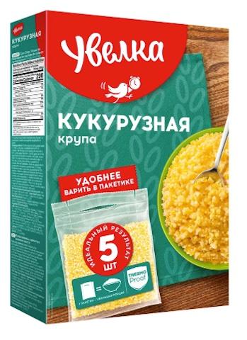 Uvelka Corn Grits Bags, 5 x 80g (400g) image